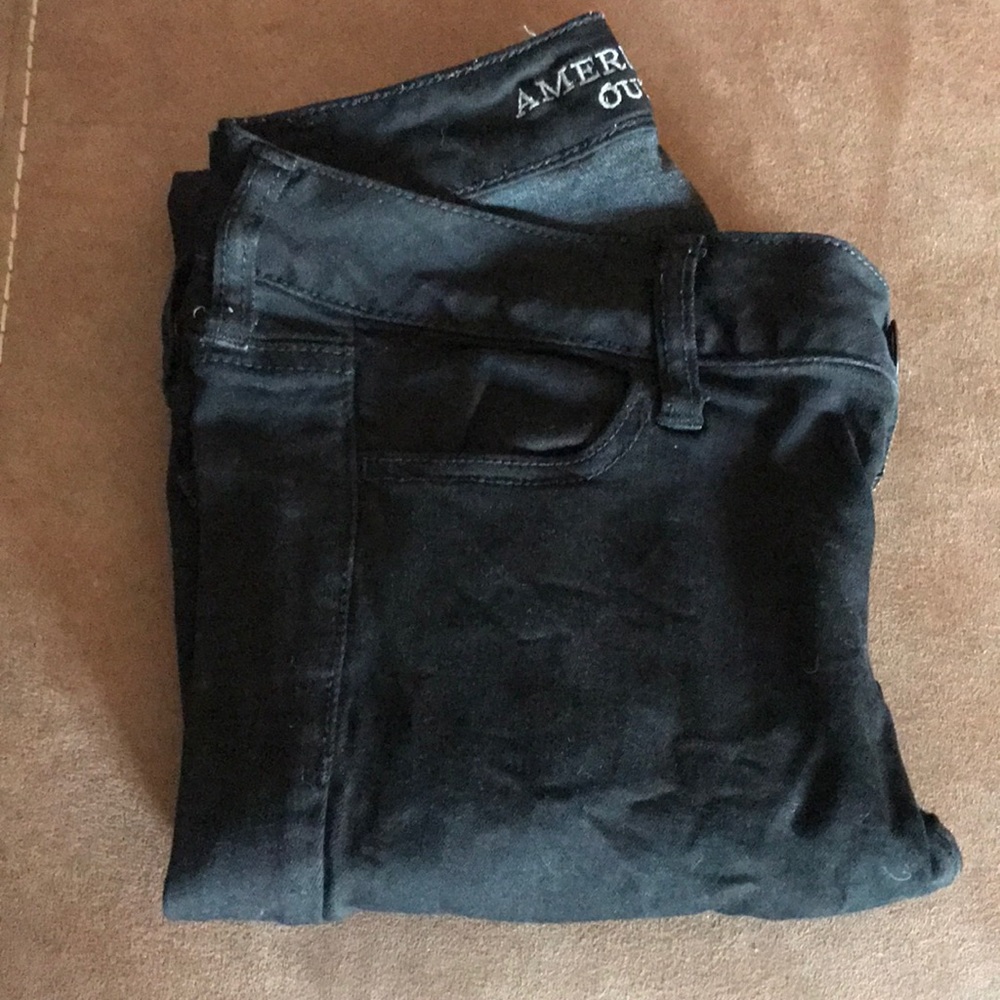 American Eagle black jeggings